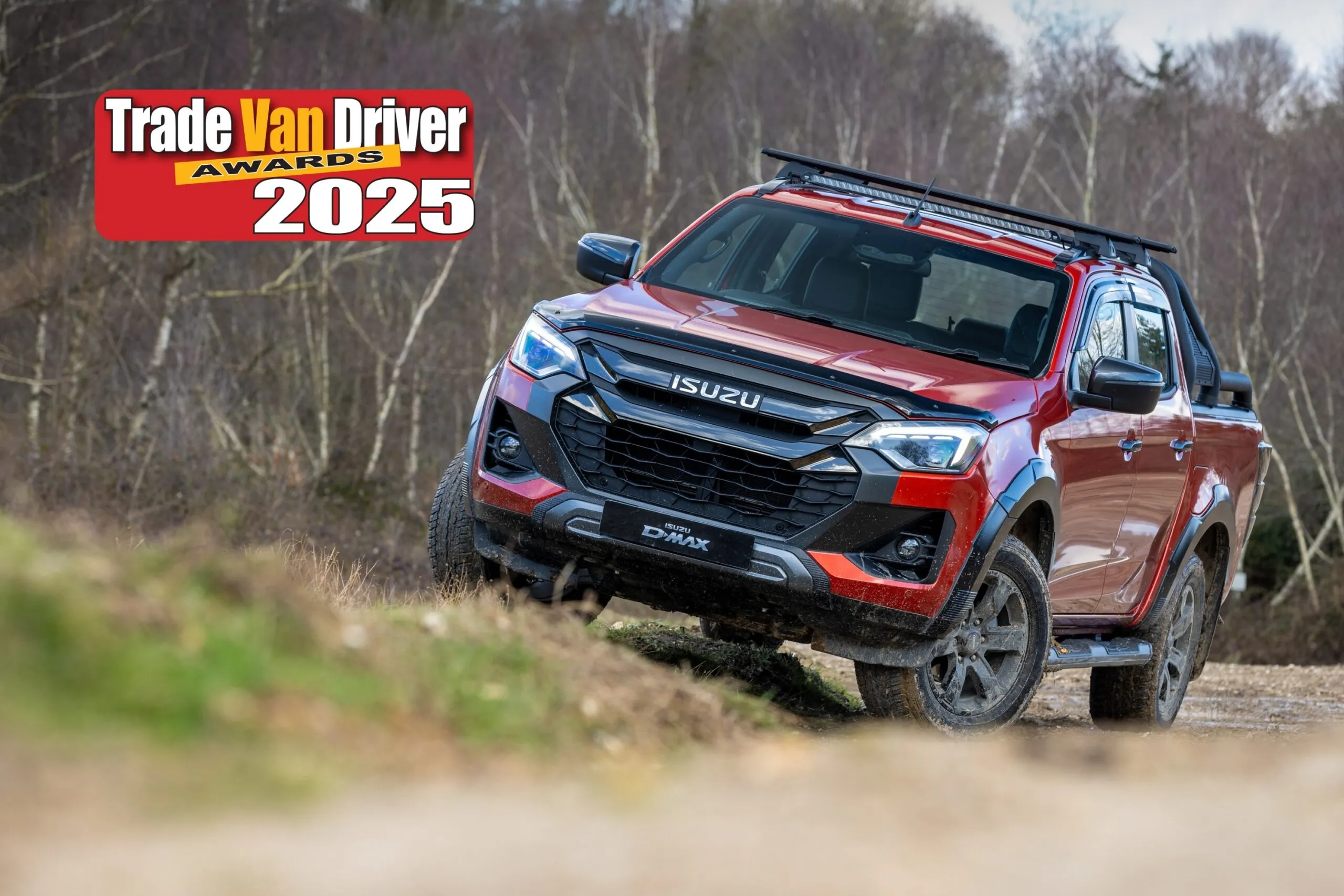 Isuzu D-Max Wins 'Best Workhorse Pickup' for 13th Year in a Row at 2025 Trade Van Driver Awards