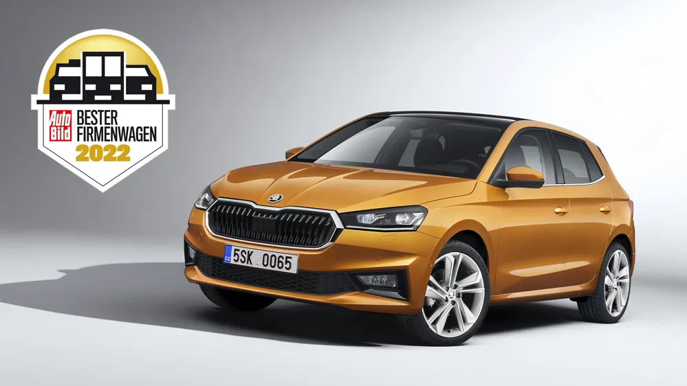 Škoda FABIA and OCTAVIA triumph at the Auto Bild Company Car Awards 2022