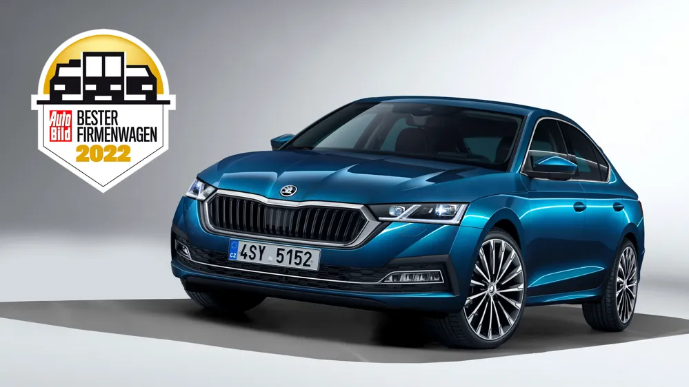 Škoda FABIA and OCTAVIA triumph at the Auto Bild Company Car Awards 2022