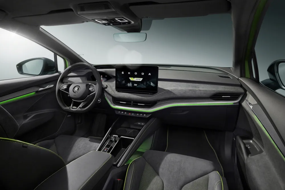 The new member of Škoda’s RS family.