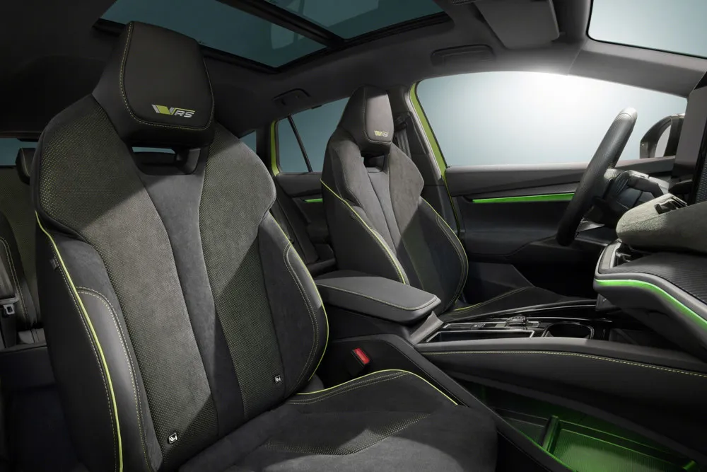 The new member of Škoda’s RS family.