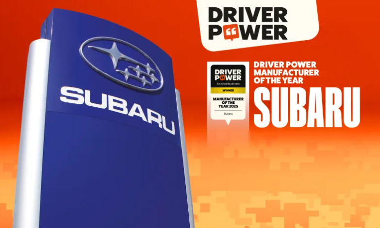 Subaru Named Driver Power Brand Of The Year 2025