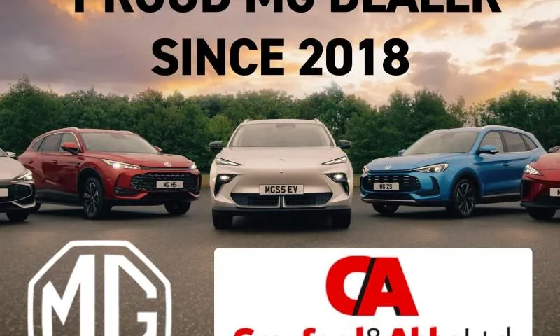 Proud MG Dealers of 7 Years
