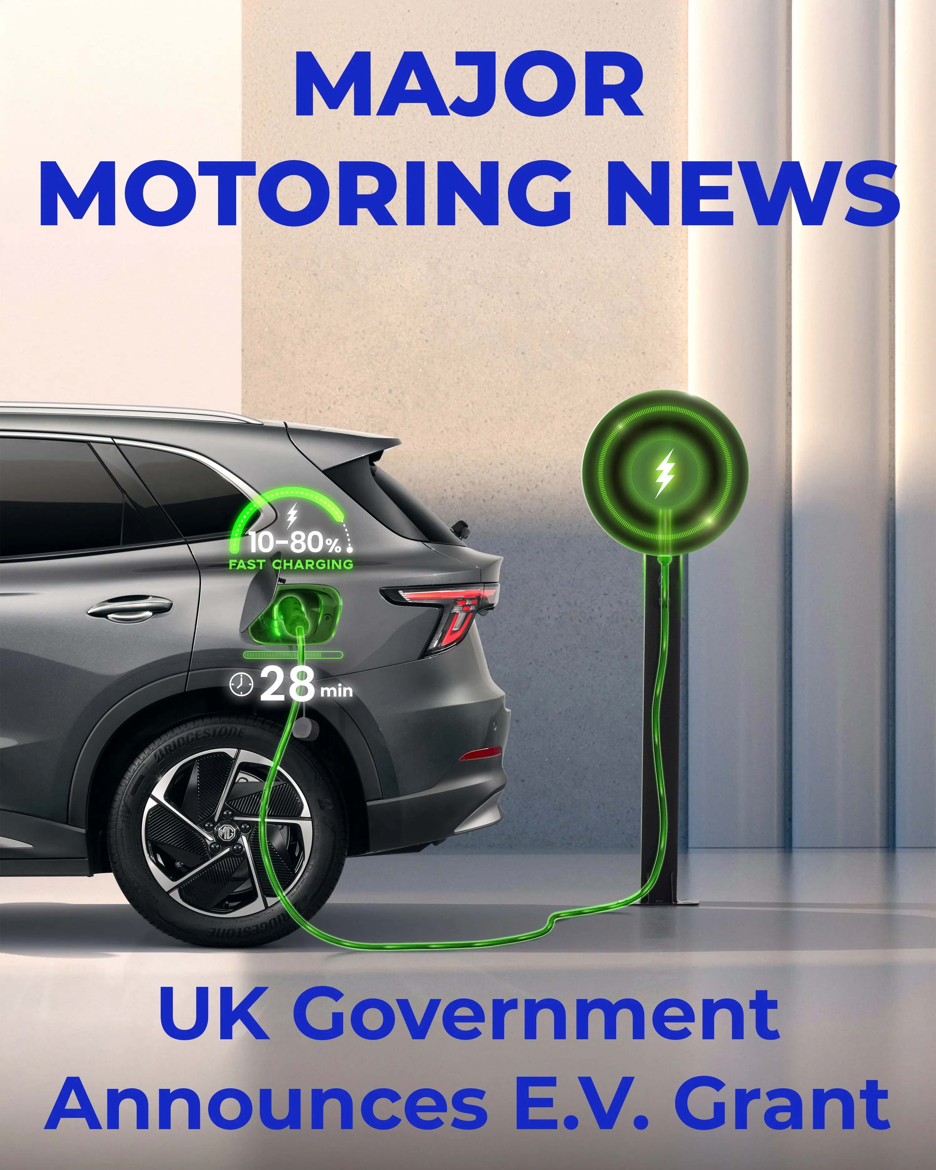 Uk Gov Announce Electric Car Grant Scheme