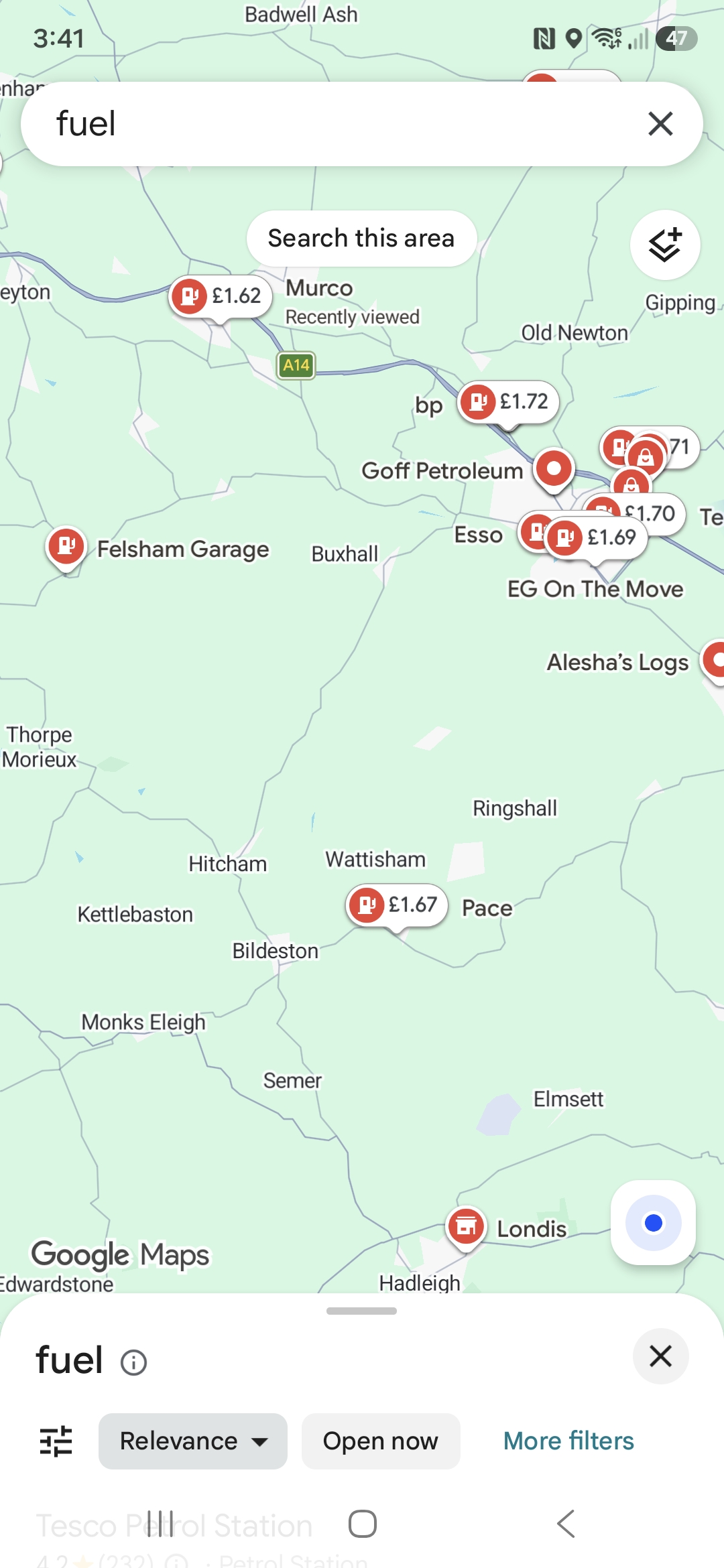 Google Maps now shows live UK fuel prices. Here's how to find the cheapest petrol near you