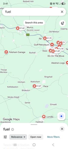 Google Maps now shows live UK fuel prices. Here's how to find the cheapest petrol near you