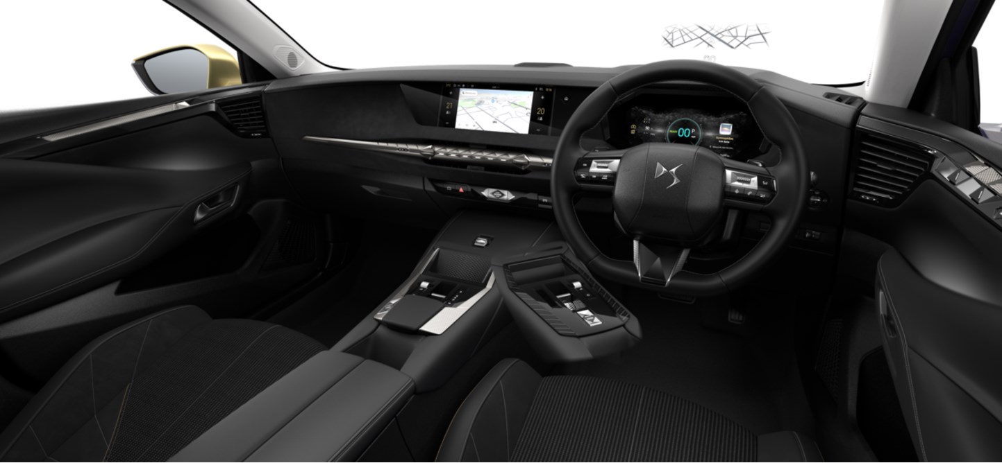 Black Alcantara® interior