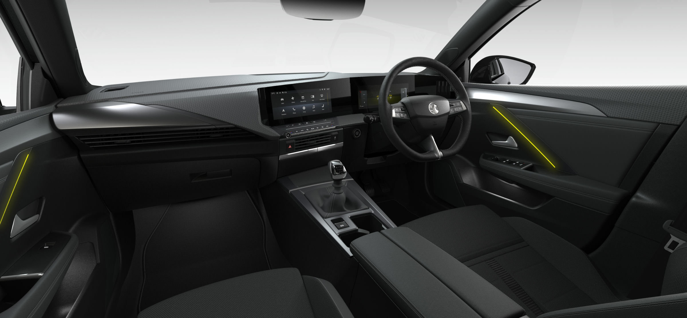 Sports Intelli-Seat with ergonomic feature and AGR driver seat