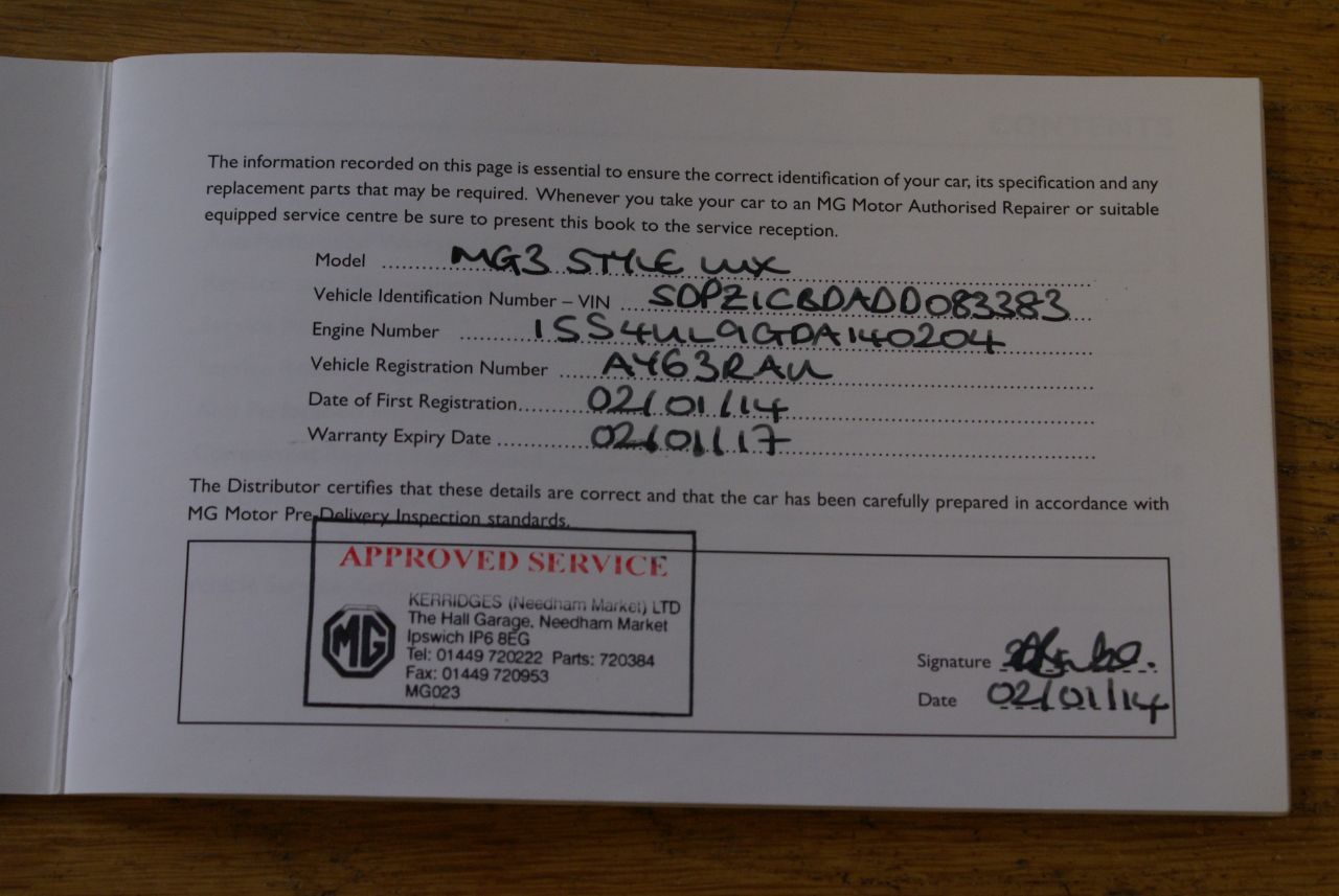 MG Motor UK MG3