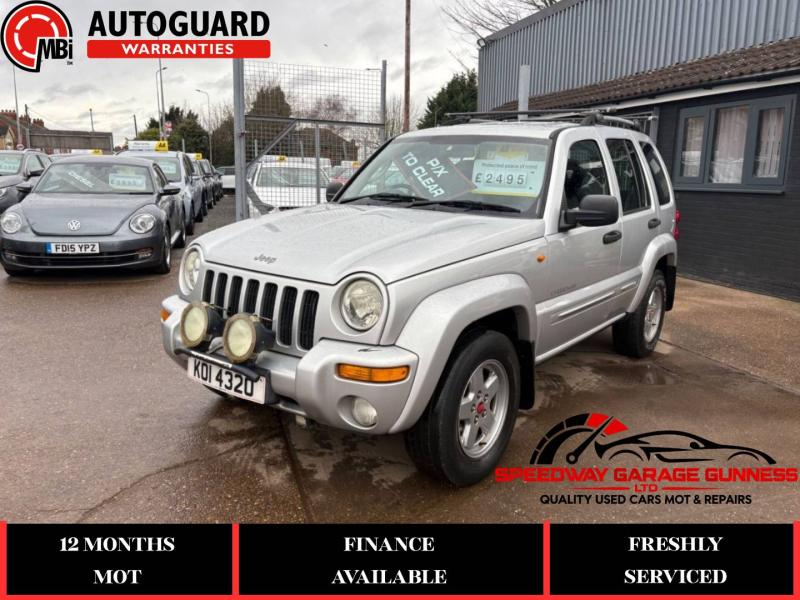 2004 JEEP CHEROKEE 2.5 CRD LIMITED 5DR 106,000 MILES 2004 04 DIESEL MANUAL ESTATE 2499CC... photo