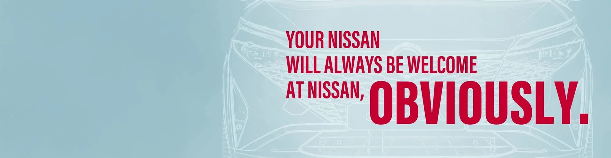 Complimentary Nissan Welcome Check